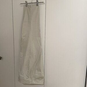 Talbot's Perfect Crops, Off White, Size 10